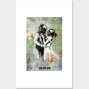 Banksy Think Tank Art Posters and Art